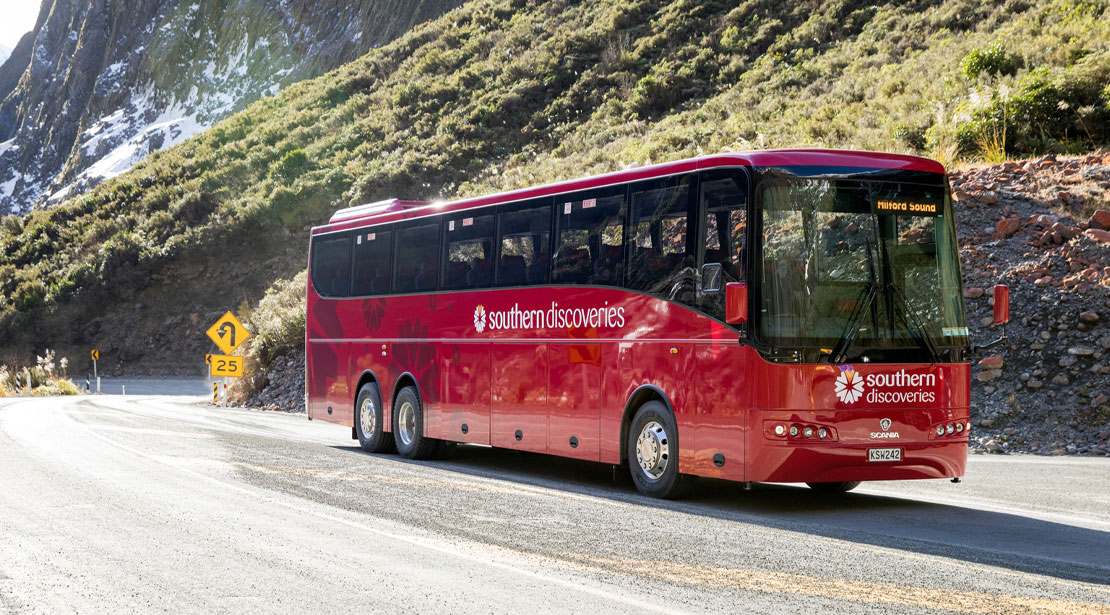 Glass roof Scania K400EB - 49 Seats