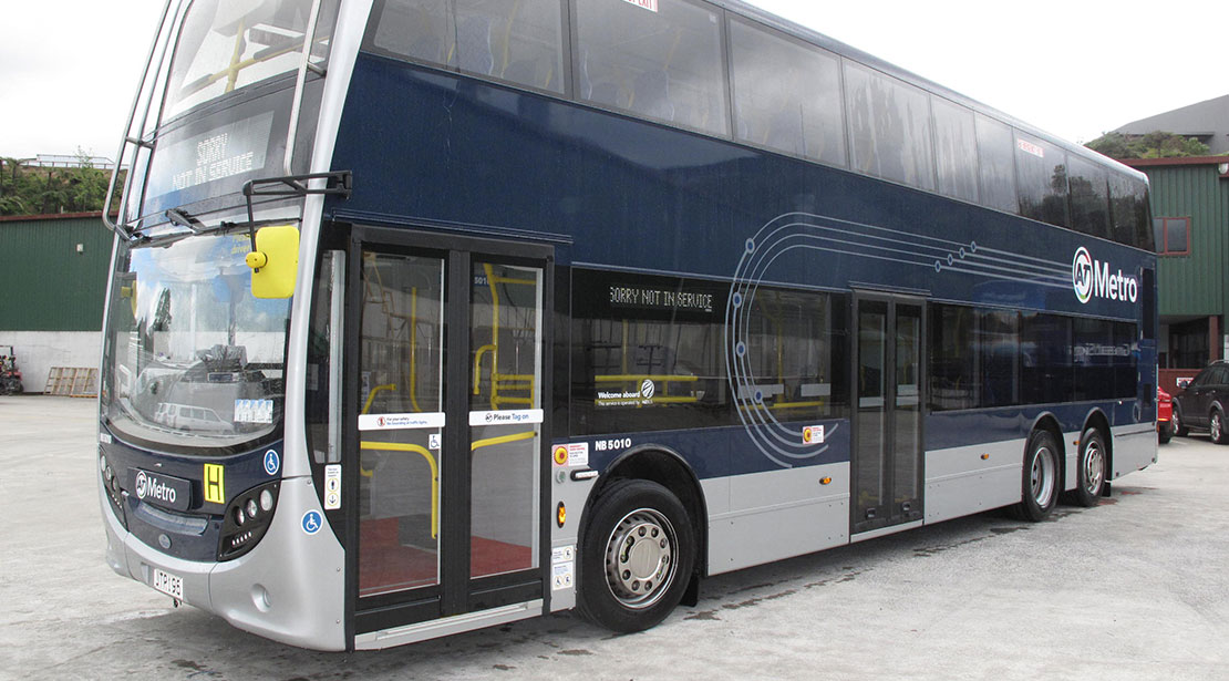 Alexander Dennis double decker bus