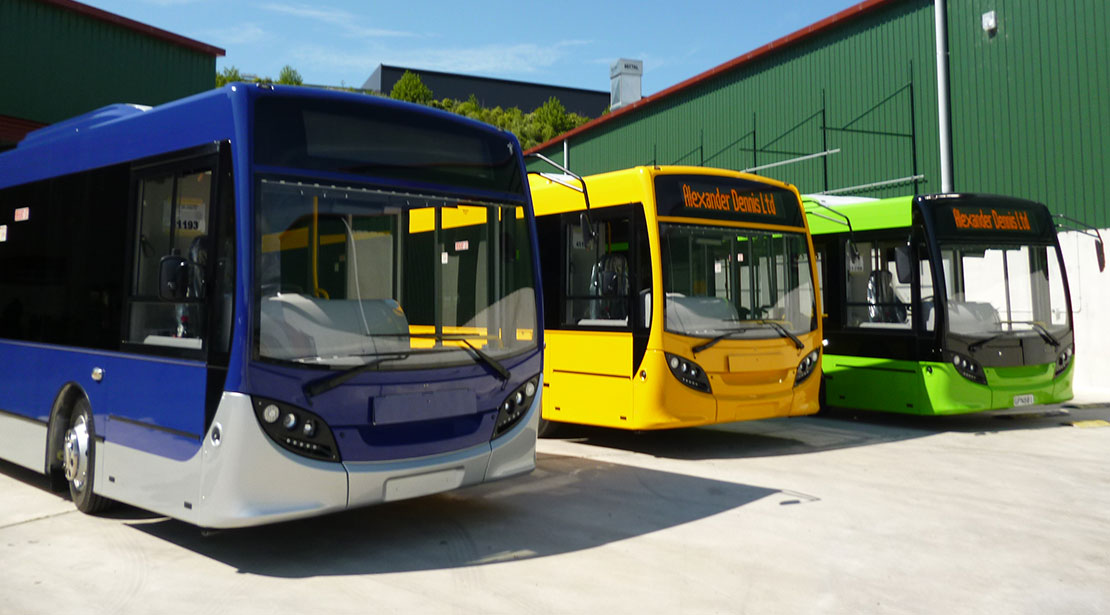 Alexander Dennis city buses