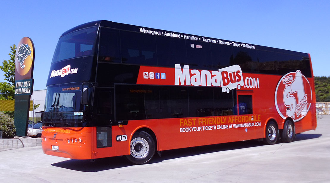 Mana bus double decker bus