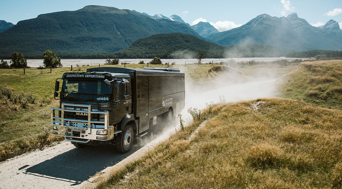 4 Wheel Drive MAN off-road bus