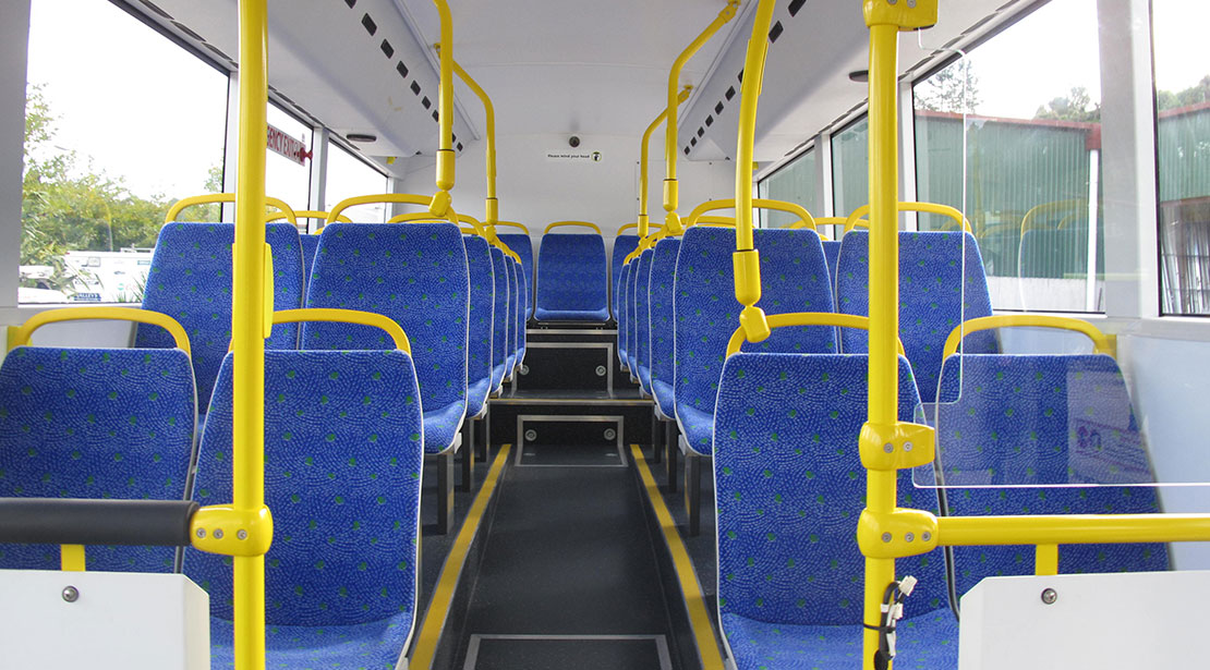 Urban and city bus seats