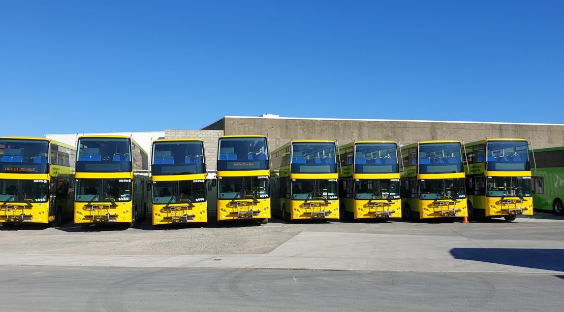 Electric Double Deckers Buses ready for service