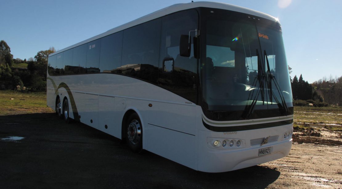 65 Seat Volvo B7RLE 3 Axle Day Charter with extra wide entrance door